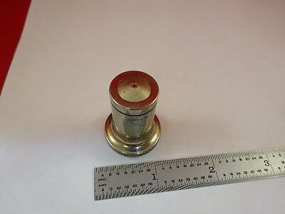 VINTAGE APOCHROMAT ZEISS OBJECTIVE 90X HI OPTICS MICROSCOPE PART AS IS &33-A-20