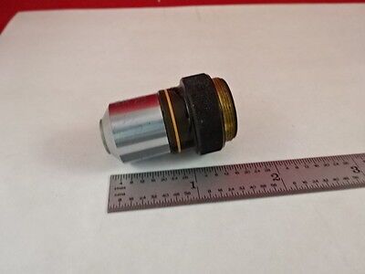 FOR PARTS MICROSCOPE PART OLYMPUS OBJECTIVE M10 scratch OPTICS AS IS BIN#S4-A-05