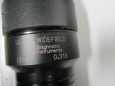 MICROSCOPE INSPECTION DIAGNOSTIC ULTRA WIDEFIELD 0.31X LENS OPTICS BIN#M9-02