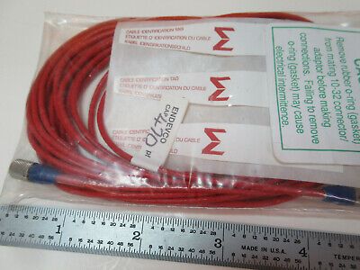 MEGGITT ENDEVCO LOW NOISE CABLE 3090C 180" inch for PIEZO SENSOR AS PIC #16-C-39