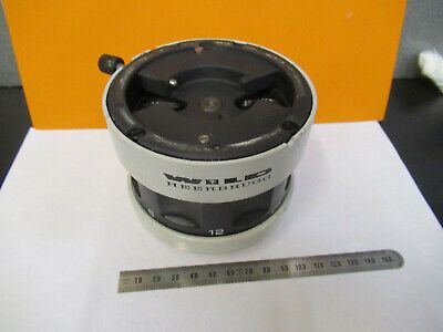 WILD HEERBRUGG 165481  STEREO LENS MAG CHG MICROSCOPE PART AS PICTURED #P4-FT-03