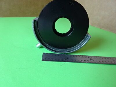 MICROSCOPE PART LEITZ GERMANY OPTICAL IRIS DIAPHRAGM OPTICS AS IS #L5-B-25