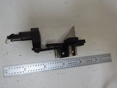 MICROSCOPE PART  OPTICAL MIRRORS + LENS ASSEMBLY OPTICS AS IS BIN#N6-91