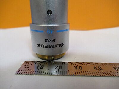 OLYMPUS JAPAN E A40 /160 OBJECTIVE OPTICS MICROSCOPE PART AS PICTURED 4B-FT-36