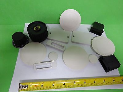 MICROSCOPE PART LOT PLASTIC COVERS LEICA DMR DMRM GERMANY AS IS BIN#P7-E-93