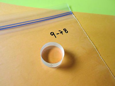 OPTICAL LASER LENS 1" DIAMETER 1/2" THICK COATED MIL SPEC LASER OPTICS BIN#9-78