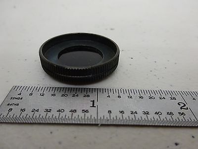 MICROSCOPE PART DARK FILTER OPTICS AS IS BIN#M4-95