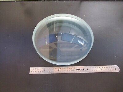 HUGE OPTICAL GLASS LENS BI CONCAVE LASER OPTICS AS PICTURED &5M-A-40