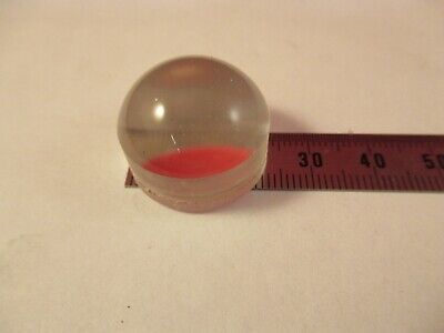 OPTICAL GLASS CONVEX LENS DOME OPTICS AS PICTURED &8-A-93