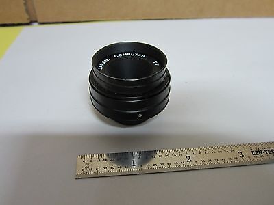 MICROSCOPE PART TV LENS VIDEO CAMERA COMPUTAR JAPAN OPTICS BIN#G4-60