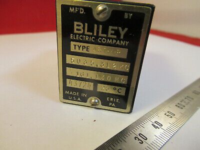 BLILEY ELECTRIC 5035.312KC ART-X-P ANTIQUE QUARTZ CRYSTAL FREQUENCY #FT-1-C