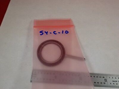 LOOSE FILTER LENS WITH HOLDER MICROSCOPE PART AS PICTURED &S4-C-10