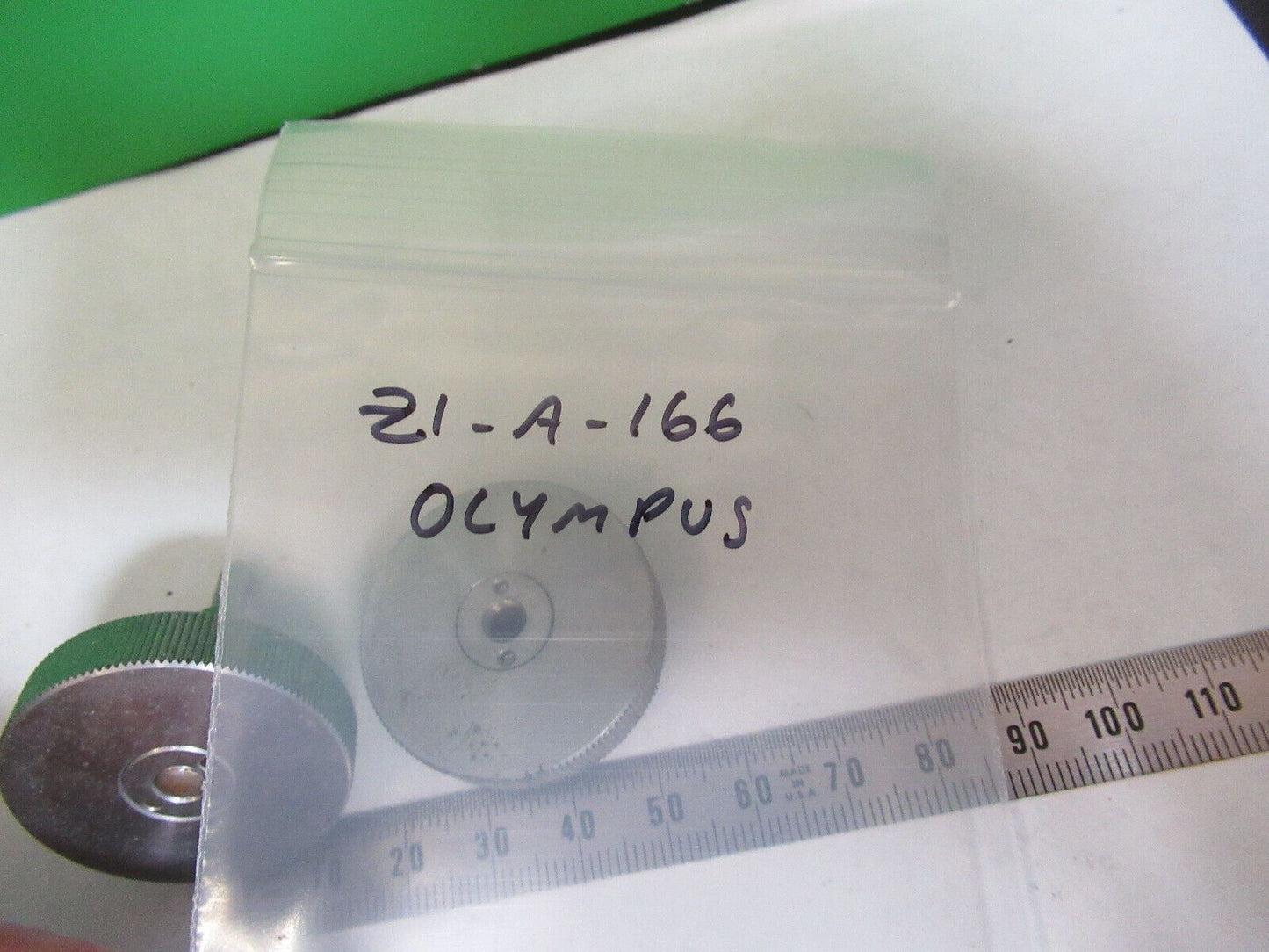 OLYMPUS JAPAN SET OF KNOBS MICROSCOPE PART AS PICTURED &Z1-A-166