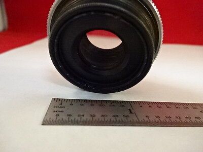 MICROSCOPE PART TESSAR BAUSCH LOMB OBJECTIVE LENS 72 mm OPTICS AS IS #Y7-H-95