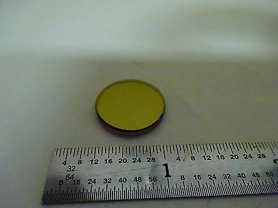 FOR PARTS ZnSe COATED LENS [SCRATCHED] INFRARED LASER OPTICS AS IS BIN#4V-FL-28