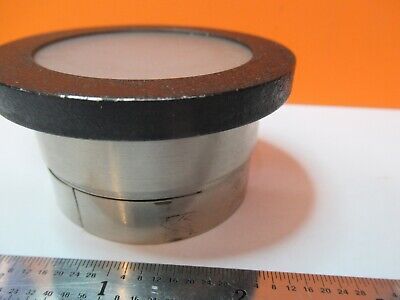 ANTIQUE ERNST LEITZ WETZLAR DIFFUSER LENS MICROSCOPE PART AS PICTURED &A3-B-94