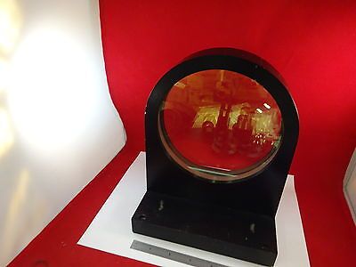 OPTICAL HUGE MOUNTED LENS HEAVY LASER OPTICS AS IS BIN#F9-A-05