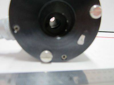 OPTICAL ORIEL MICROMETER FIXTURE ? RADAR LASER OPTICS BIN#5-20