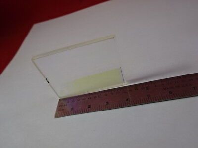 OPTICAL DICHROIC COATED BEAM SPLITTER FLAT OPTICS AS PICTURED &94-59