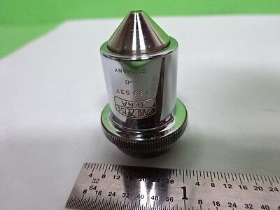 MICROSCOPE PART OBJECTIVE CARL ZEISS GERMANY APO 30X [dirty] OPTICS AS IS #AE-22