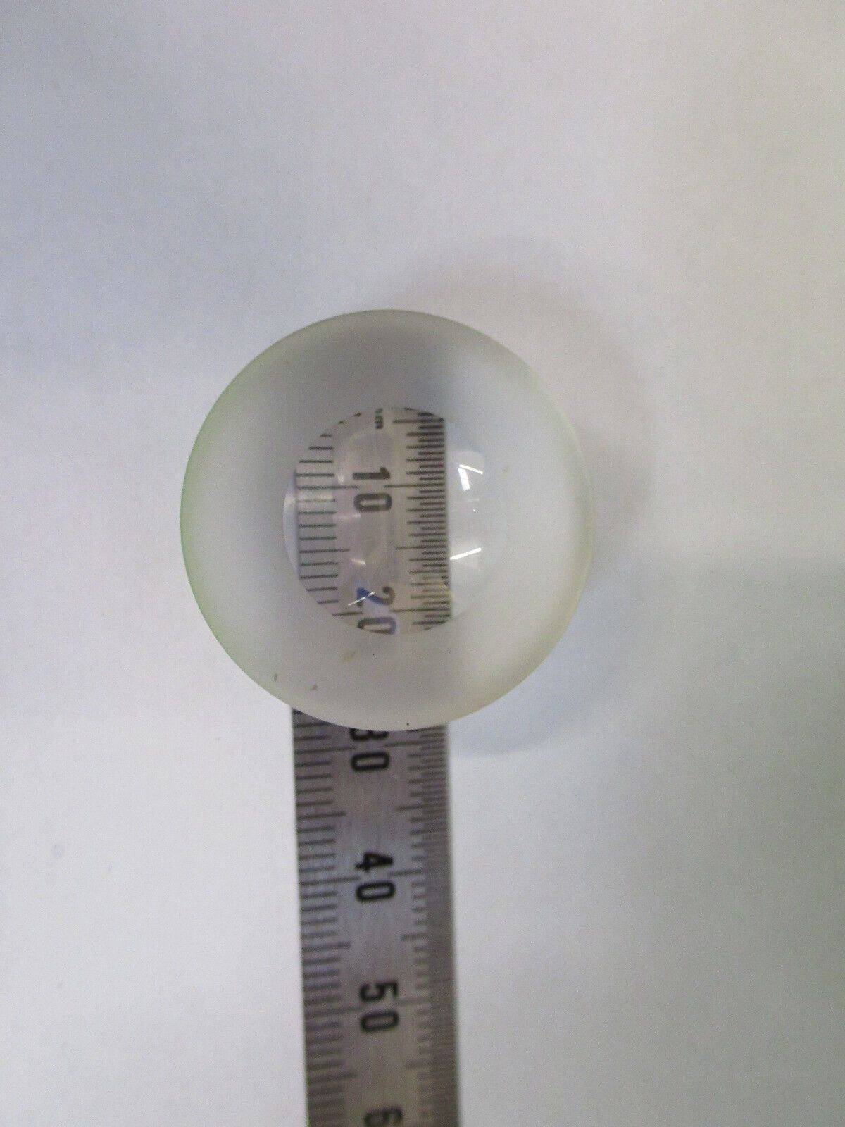 OPTICAL RARE CONVEX CONCAVE LENS OPTICS AS PICTURED &W5-B-84