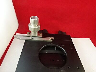 MICROSCOPE STAGE WAFER SPECIMEN TABLE LEITZ WETZLAR GERMANY PART &IL-74-04