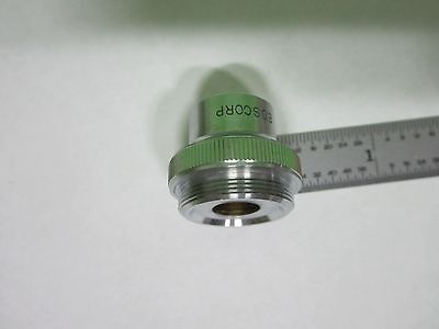 MICROSCOPE PART EDSCORP 5X OPTICS AS IS BIN#C3-L-21