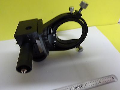 MICROSCOPE PART NIKON JAPAN CONDENSER HOLDER for OPTICS AS IS BIN#X1-16