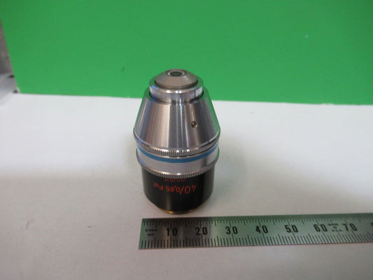 ZEISS OBJECTIVE POL 40X /160 POLARIZATION MICROSCOPE PART AS PICTURED P2-B-47