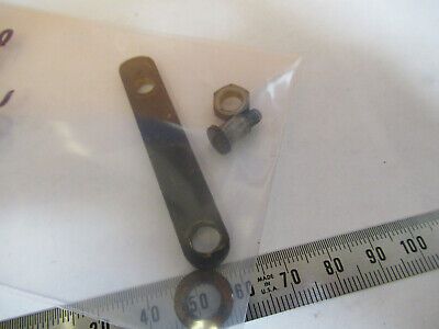 BAUSCH LOMB  BRASS BAR for mirror ANTIQUE MICROSCOPE PART AS PICTURED &P2-A-06