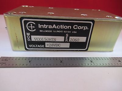 DRIVER OPTICAL ACOUSTIC MODULATOR AOM INTRAACTION VC0150MTN OPTICS #AE-FD-04