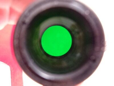 MICROSCOPE PART OPTICAL NIKON LENS DETECT GREEN OPTICS AS IS B#U3-B-21