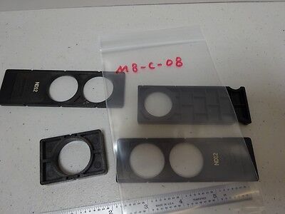 FOR PARTS MICROSCOPE EMPTY SLIDES FRAMES NIKON LEITZ for OPTICS AS IS BN#M8-C-08