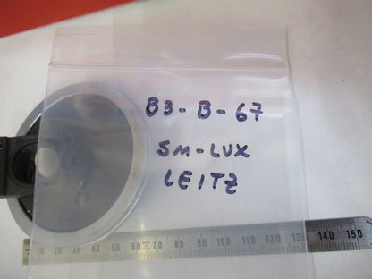 LEITZ WETZLAR NOSEPIECE GERMANY SM LUX MICROSCOPE PART as pictured B3-B-67