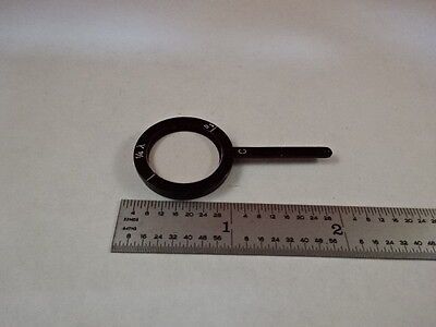 MICROSCOPE PART ZEISS POLARIZER RETARDER SLIDE POL OPTICS AS IS #T2-B-13