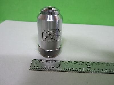 MICROSCOPE PART ROLYN GERMANY OBJECTIVE 10X PLAN OPTICS AS IS BIN#T5-10