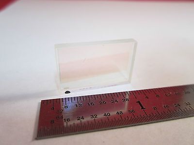 OPTICAL RECTANGULAR FILTER COATED GLASS LASER OPTICS BIN #4B-17 ii