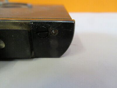 BAUSCH LOMB ANTIQUE STAGE TABLE XY  MICROSCOPE PART AS PICTURED P6-A-171