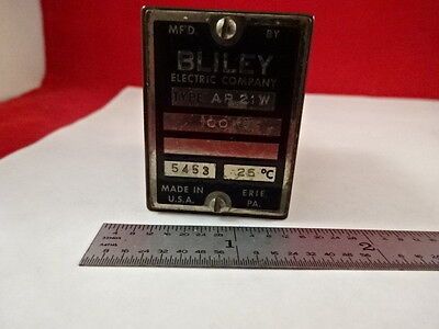 VINTAGE QUARTZ CRYSTAL FREQUENCY CONTROL BLILEY 100 kHz AR21W AS IS B#F1-E-11