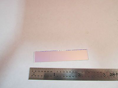 OPTICAL RECTANGULAR COATED MIRROR FILTER LASER OPTICS BIN #4B-22 iv