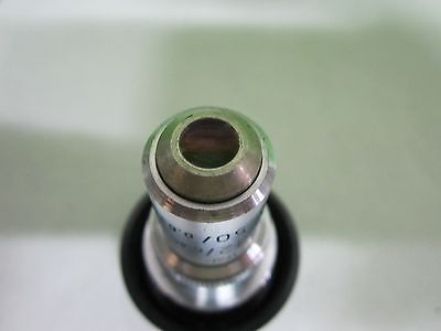 MICROSCOPE PART OBJECTIVE LEITZ GERMANY POL + IRIS UTK 32X AS IS OPTICS BN#S9-14