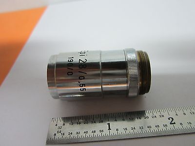 MICROSCOPE OBJECTIVE REICHERT AUSTRIA EPI 28X OPTICS BIN#B3-D-15