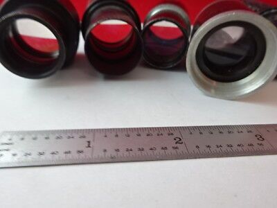 for parts LOT EYEPIECES OPTICAL AO BL MICROSCOPE PART OPTICS AS IS #F3-A-03