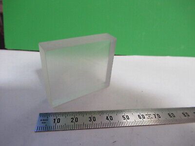 OPTICAL FROSTED GLASS BLOCK, one side polished pl-pl OPTICS AS PICTURED Z1-A-102