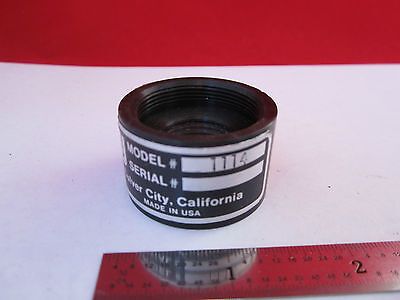 OPTICAL PHOTODETECTOR 1114 LIGHT SENSOR UDT UNITED DETECTOR LASER OPTICS BIN#7C