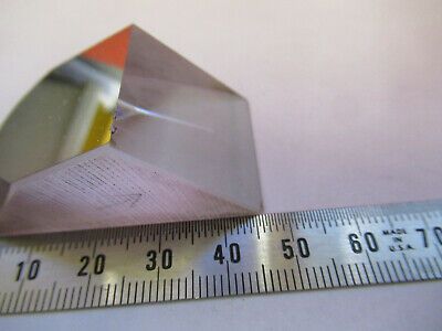 OPTICAL GLASS PRISM OPTICS AS PICTURED #82-A-09