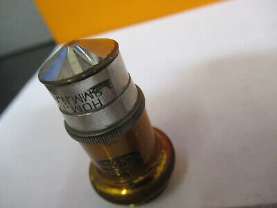 ANTIQUE BRASS SPENCER OBJECTIVE 95X LENS MICROSCOPE PART AS PICTURED &8Y-A-125