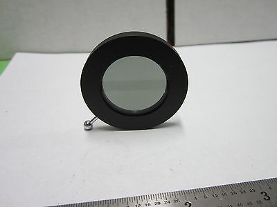 MICROSCOPE PART POLARIZER FILTER ROUND OPTICS  BIN#F1-20