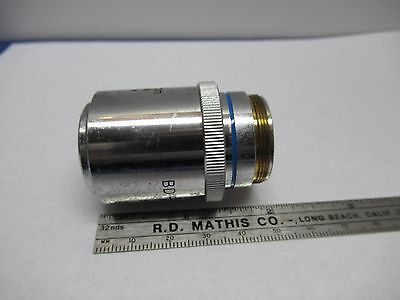 OBJECTIVE BD PLAN NIKON JAPAN 60X OPTICS MICROSCOPE PART AS IS &85-16