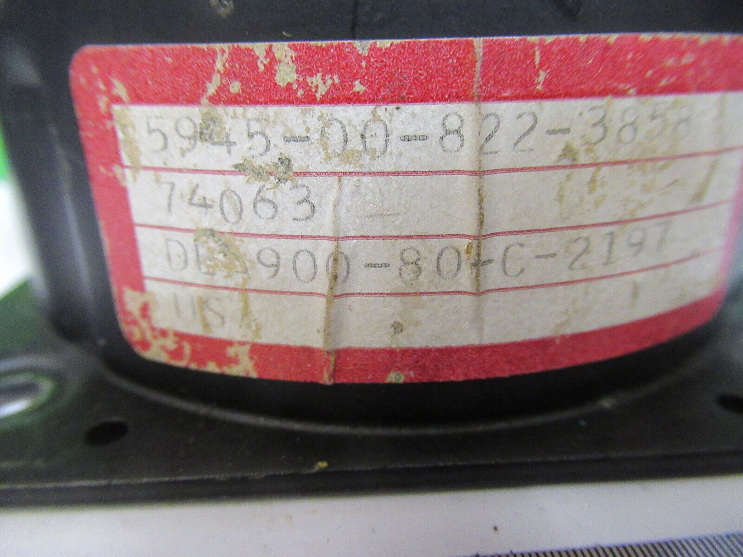 HARTMAN ELECTRIC RELAY BHR138ARL CONTACTOR AIRCRAFT PART AS PICTURED #H2-A-33